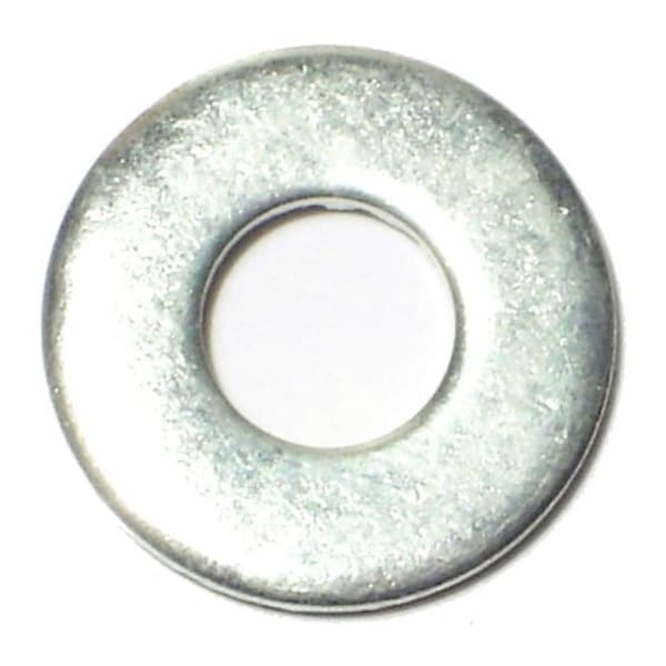 Midwest Fastener Flat Washer, For Screw Size 1/4" , Steel Zinc Plated Finish, 100 PK 03826 - main